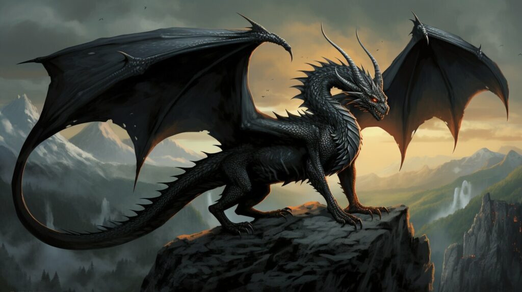 Unlock the Mysterious Black Dragon Tattoo Meaning – Discover Now!