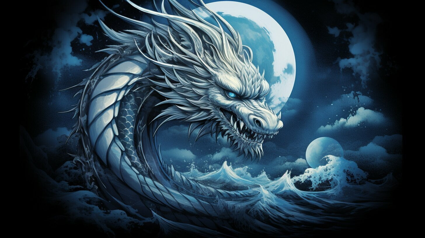 blue dragon tattoo meaning