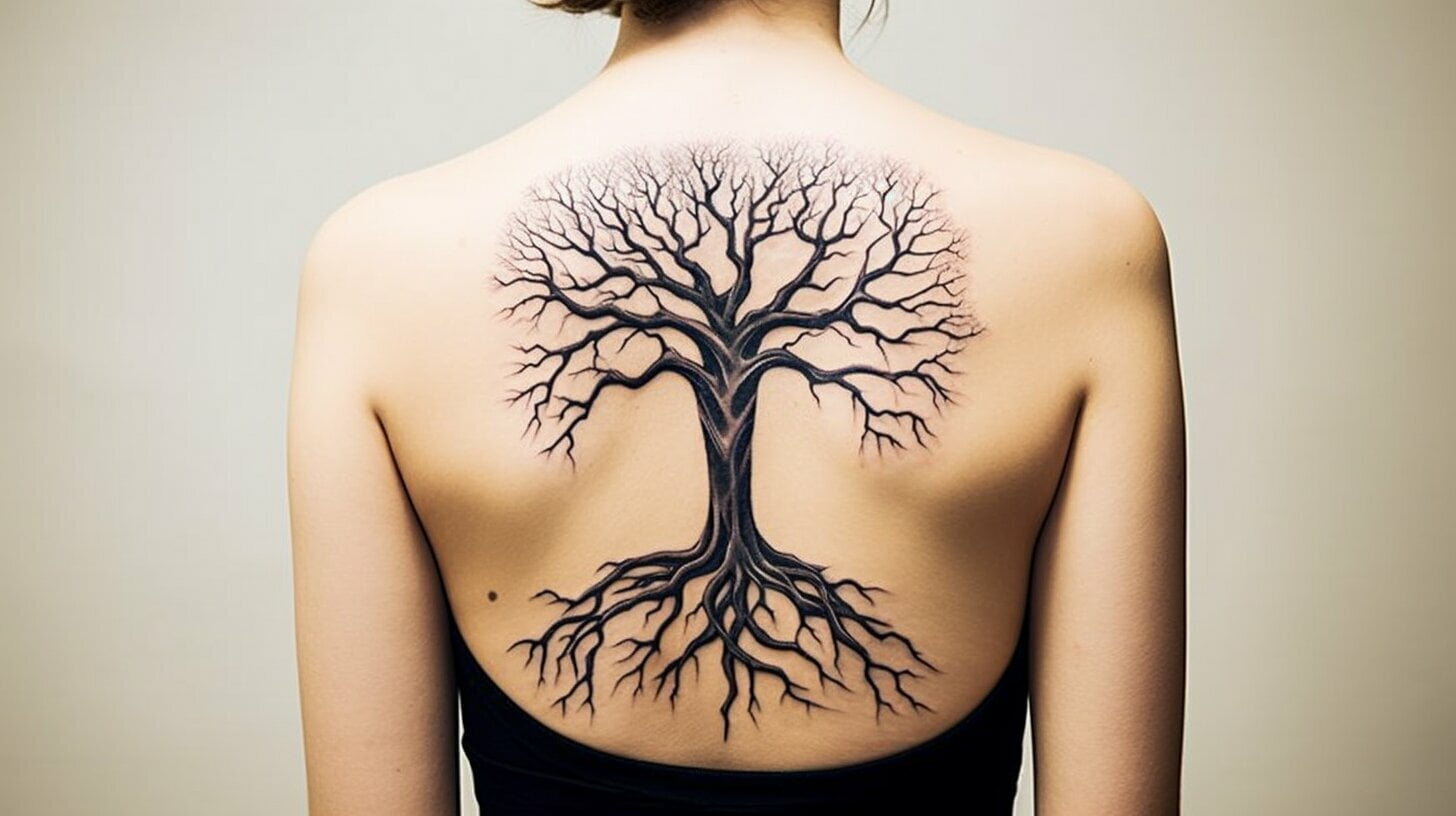 dead tree tattoo meaning
