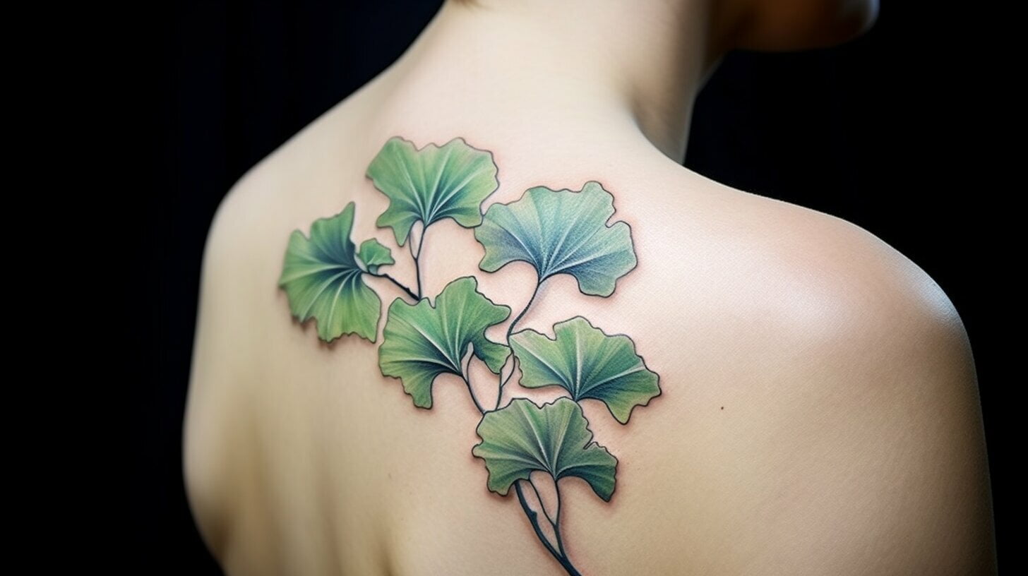 ginkgo leaf tattoo meaning