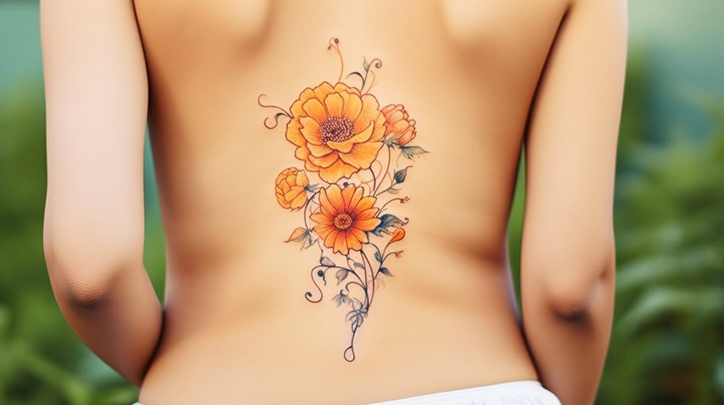 marigold tattoo meaning