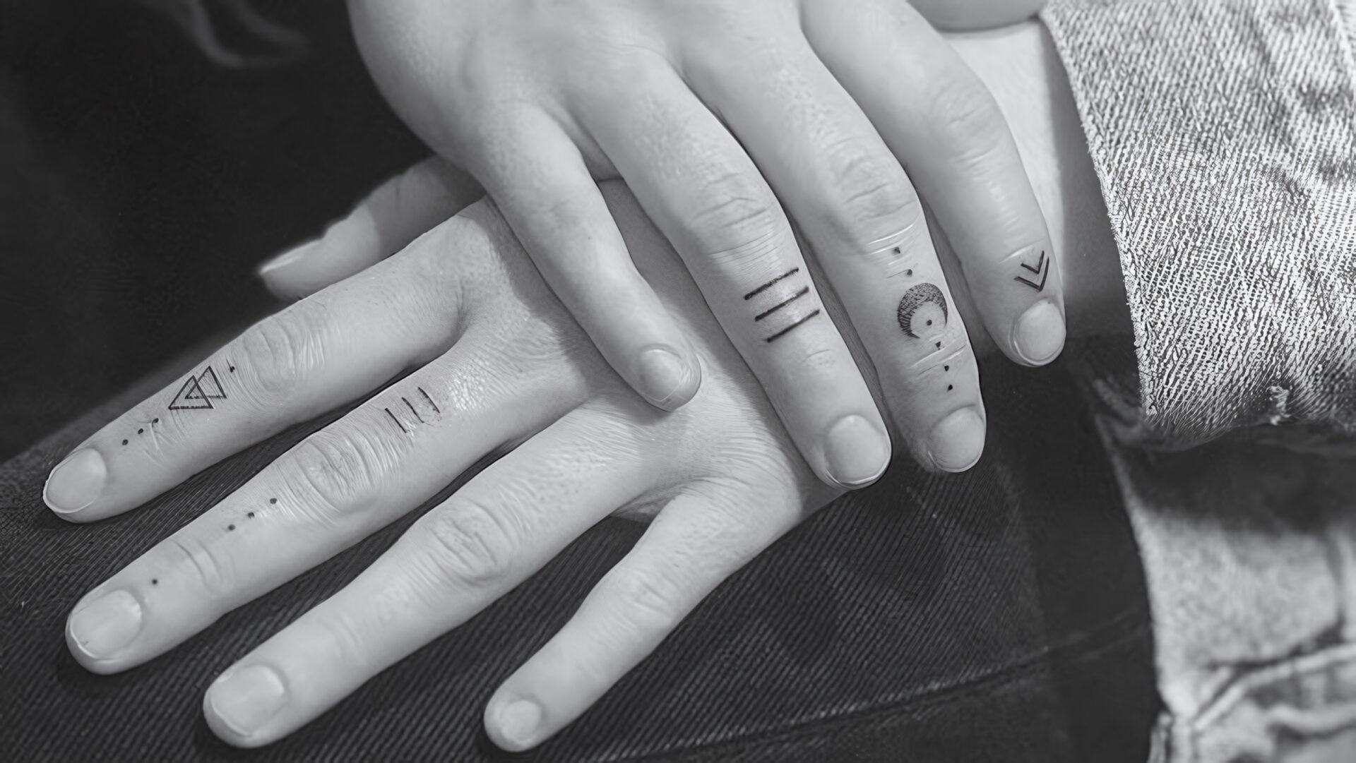 moon finger tattoo meaning