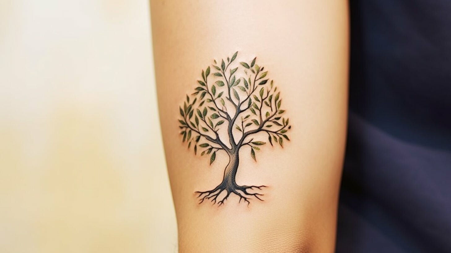 olive tree tattoo meaning