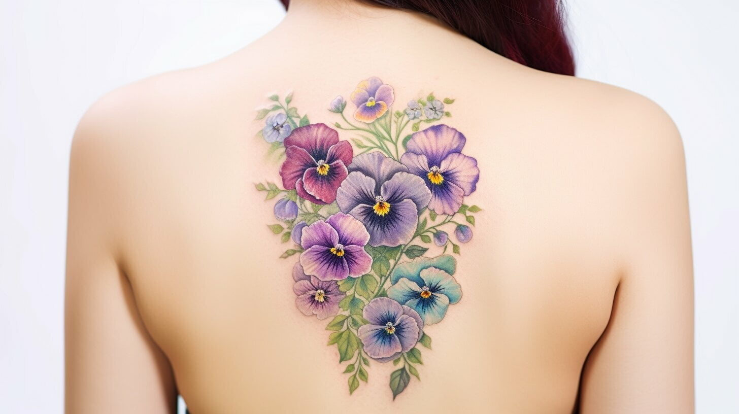 pansy tattoo meaning