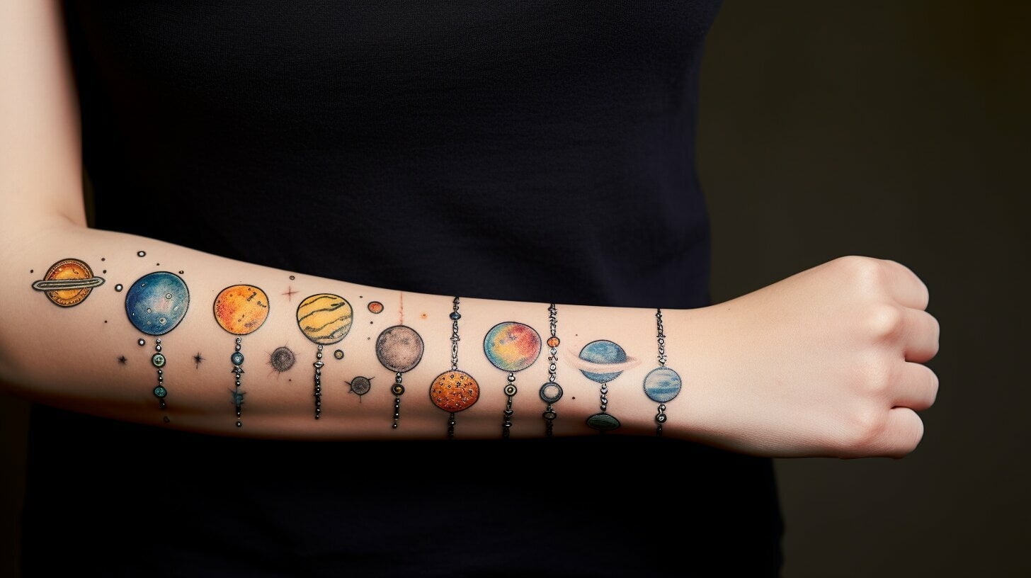 planet tattoo meaning
