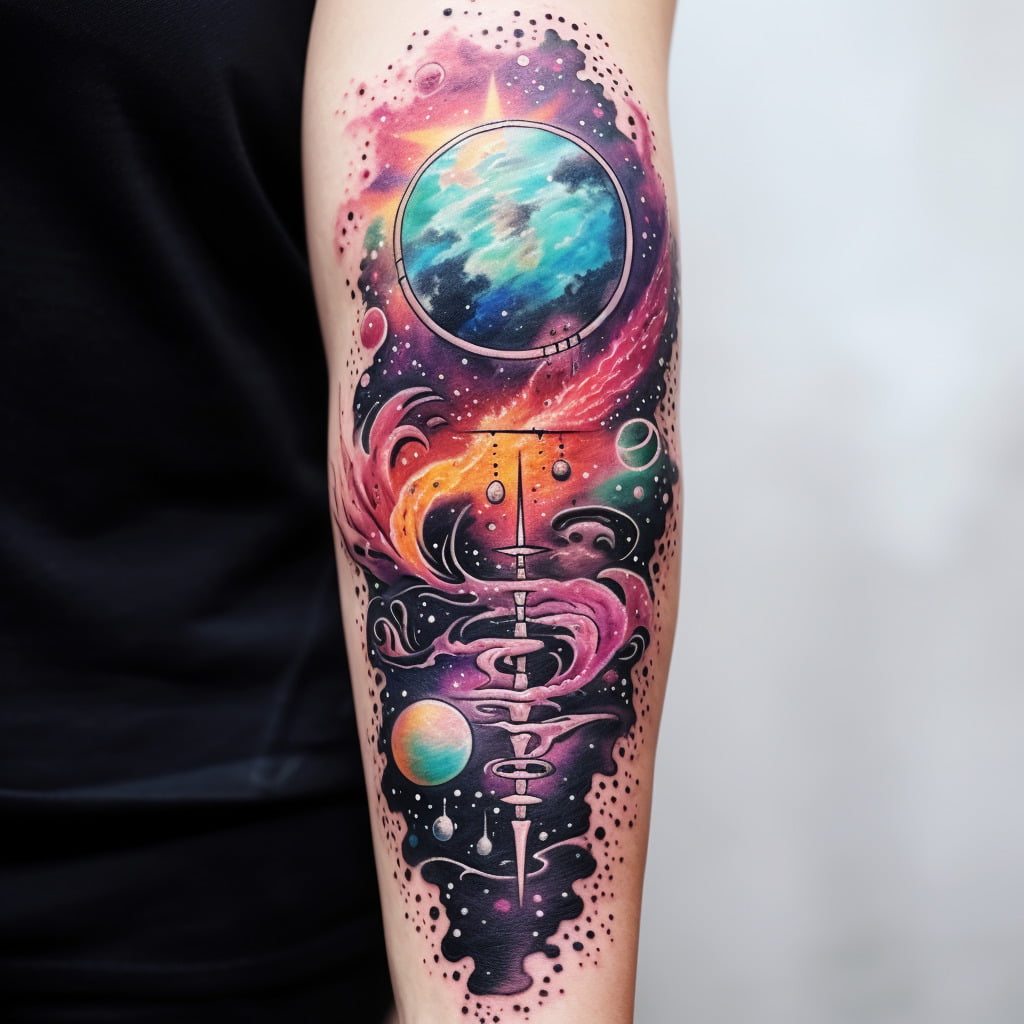 Uncover the Powerful Universe Tattoo Meaning - Awe-Inspiring! | 2023