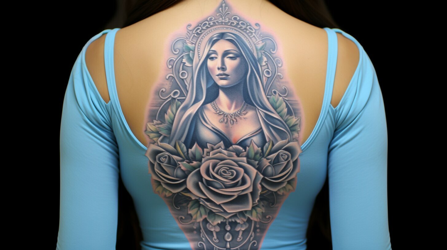 virgin mary tattoo meaning