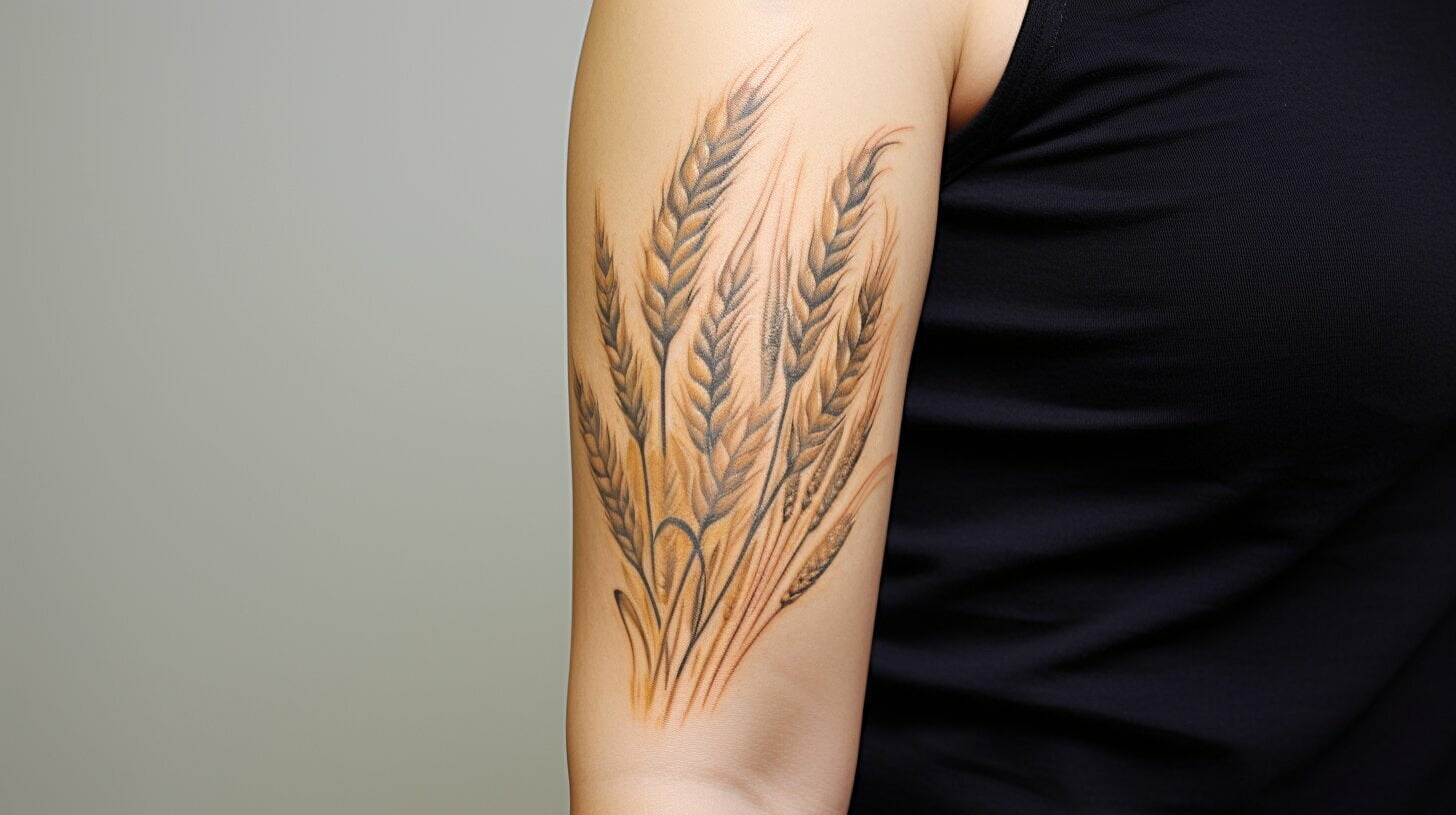 wheat tattoo meaning