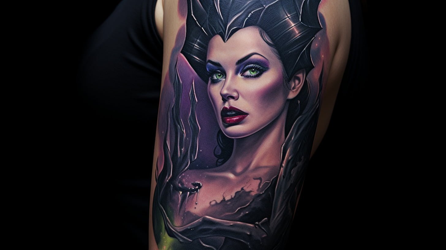 maleficent tattoo meaning