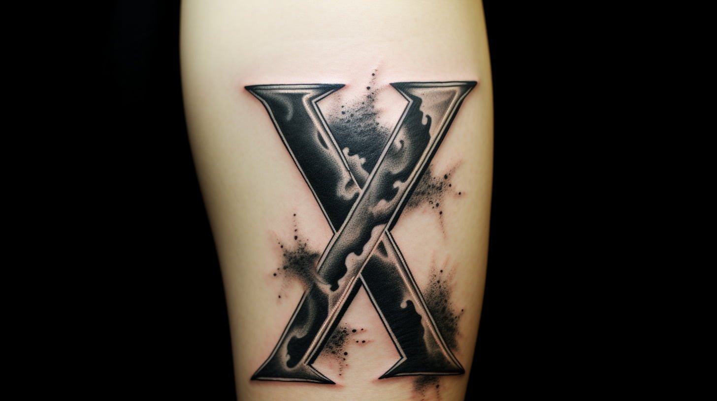 x tattoo meaning