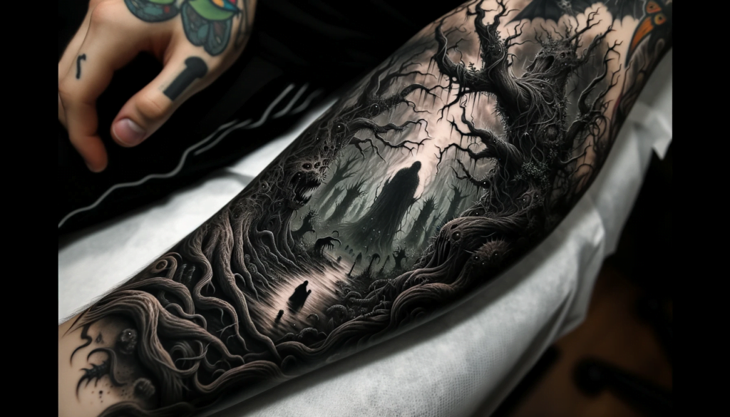 101+ SpineChilling Horror Tattoo Designs and Ideas for the Brave 2024