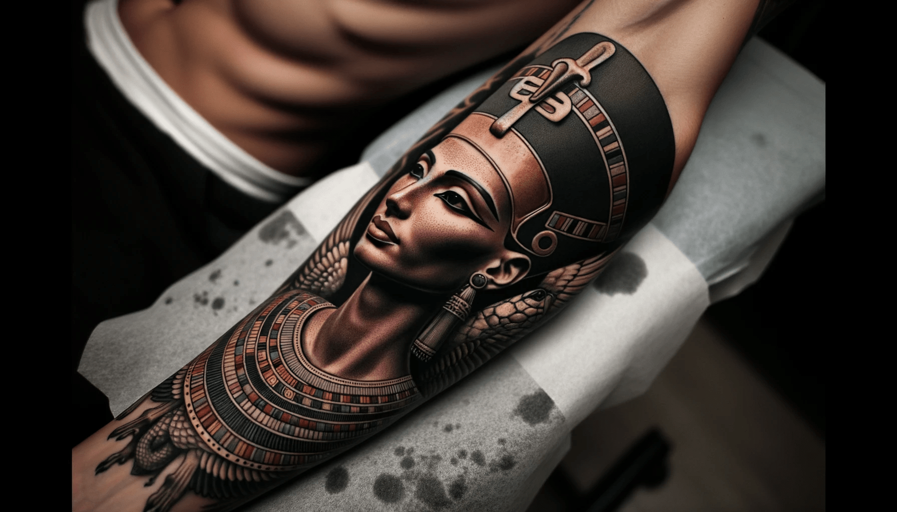 nefertiti tattoo designs and ideas