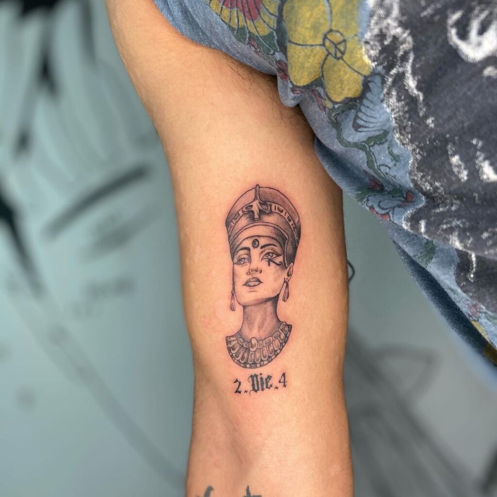 nefertiti tattoo 91@rani tattoo