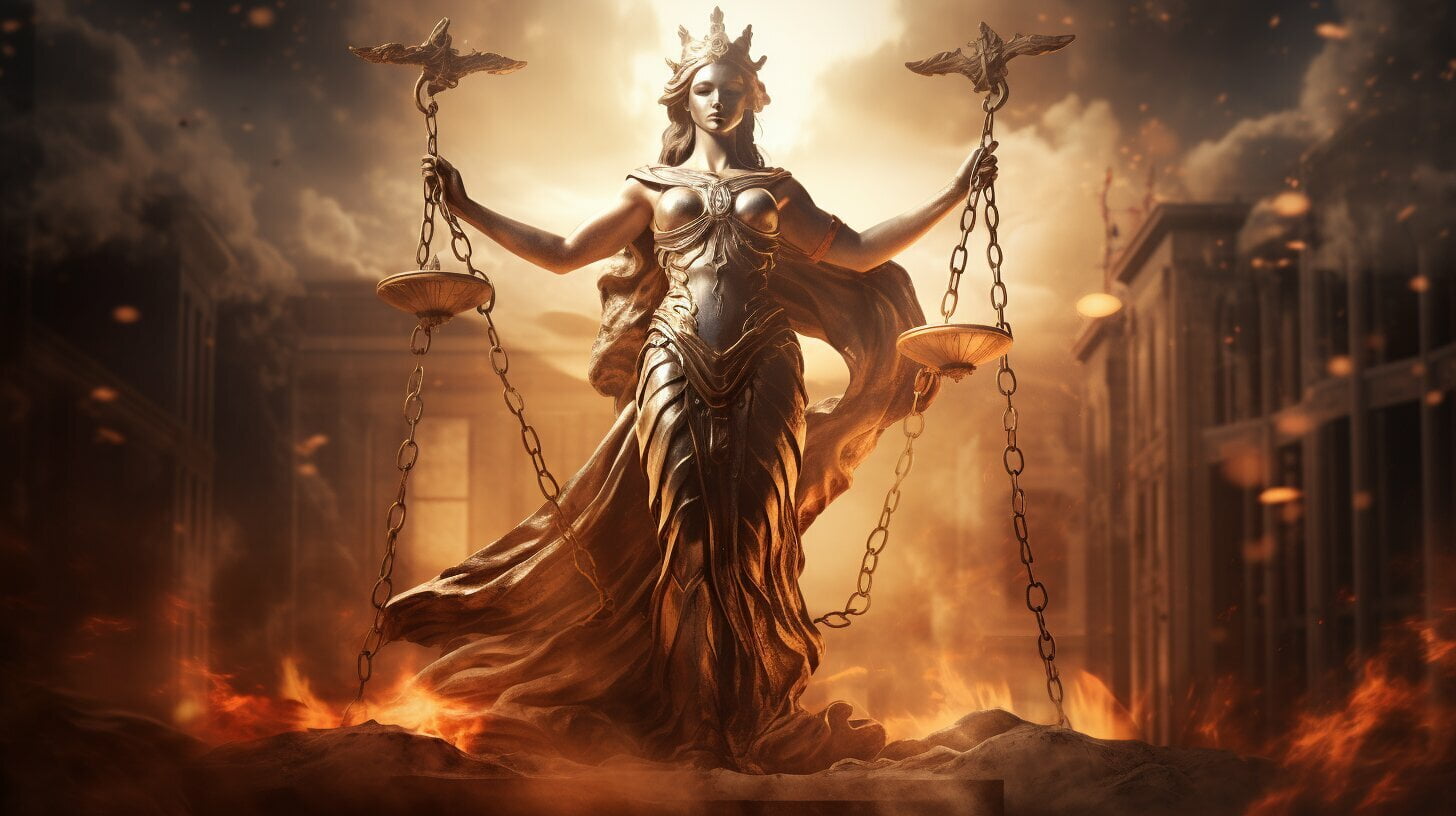 lady justice tattoo meaning
